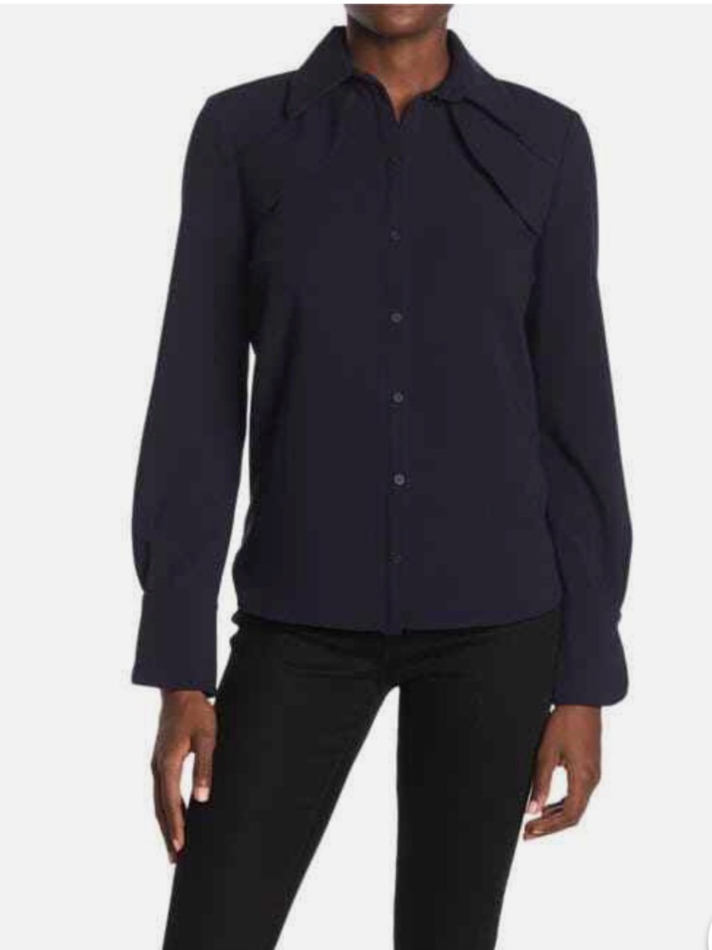 ba&sh Navy Blouse